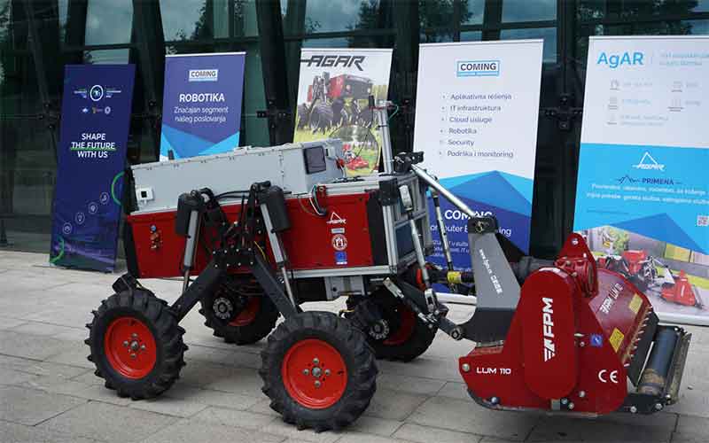 Poljoprivredni robot AGAR na sajmu 